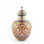 Brass Handcrafted Kalash Red