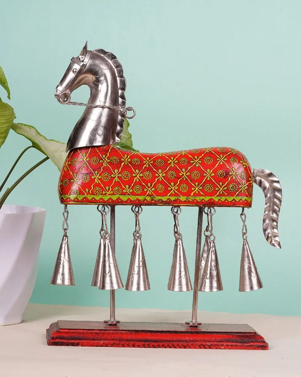 dsc07253 Handcrafted Metal Horse - Image 1